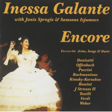 CD "Galante Inese "Encore"