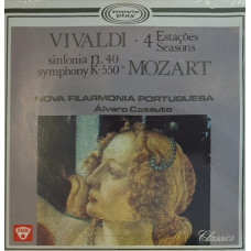 CD "Vivaldi "4 Seasons"/ Mozart "Sinfonia N 40"