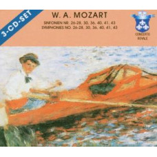CD "Mozart, Wolfgang Amadeus Symphony No.26-28,30,36,40,41,43" 3CD