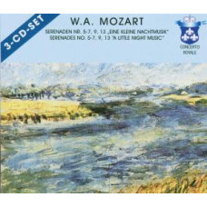 CD "Mozart, Wolfgang Amadeus "Serenade No.5-7,9,13, Eine Kleine Nachtmusik" 3CD