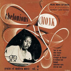 CD "Monk Thelonious "Genius of Modern Music 2"