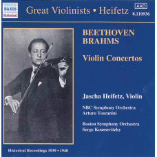 CD "Beethoven, Brahms "Violin concertos"