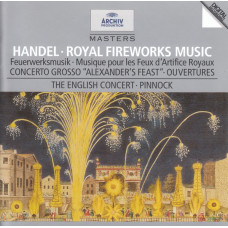CD "Handel "Royal Fireworks music"