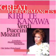 CD "Kanawa Kiri Te "Sings Verdi, Puccini, Mozart"