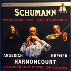 CD "Kremer Gidon, Schumann " Piano Concerto. Violin Concerto"
