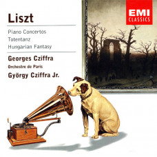 CD "Liszt "Violin concertos, Totentanz, Hungarian Fantasy " 