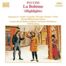 CD "Puccini "La Bohème (highlights)"