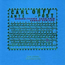 CD "Winter & Winter "Carl Orff: Ante - Post"