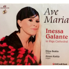 CD "Galante Inese Rīgas Domā "Ave Maria"