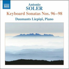 CD "Liepiņš Daumants, Soler Antonio "Keyboard Sonatas Nos. 96-98"