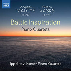 CD "Vasks Pēteris, Malcys Arvydas "Baltic Inspiration. Piano Quartets"