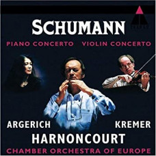 CD "Krēmers Gidons , Argerich Marta "Schumann. Piano Concerto. Violin Concerto"