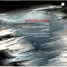 CD "Vasks Pēteris "Sala, Musica Appassionata & Credo"