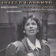 CD "Galante Inese "Eighteen Jewish Folk Songs; Romantic Songs""